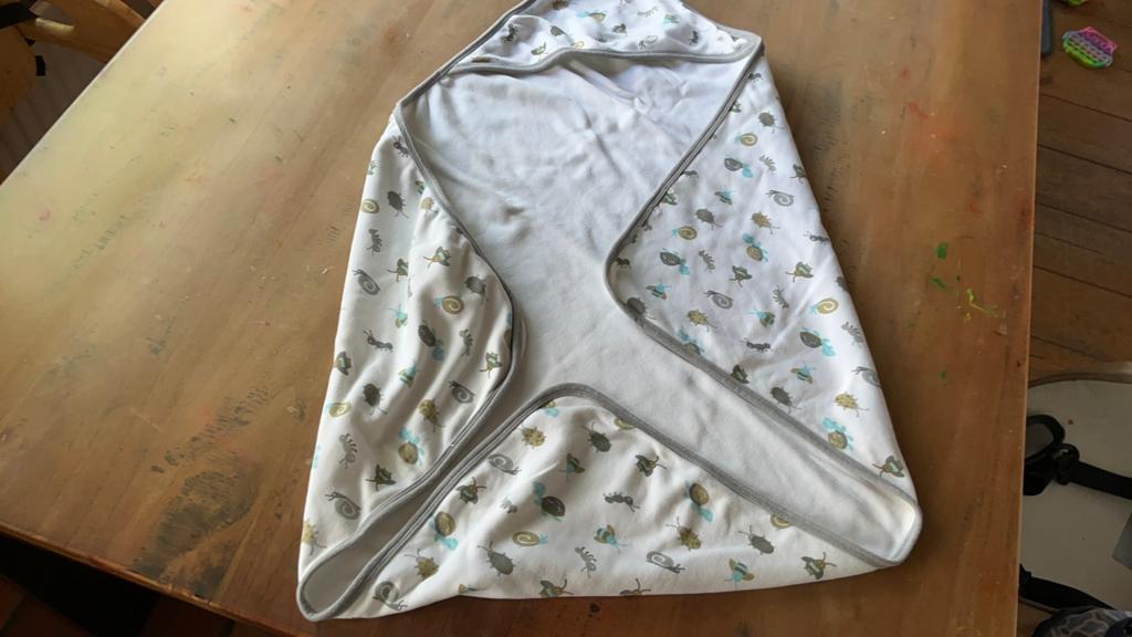 Omslagdoek, Ophalen of Verzenden, Zo goed als nieuw, Minder dan 70 cm, Deken