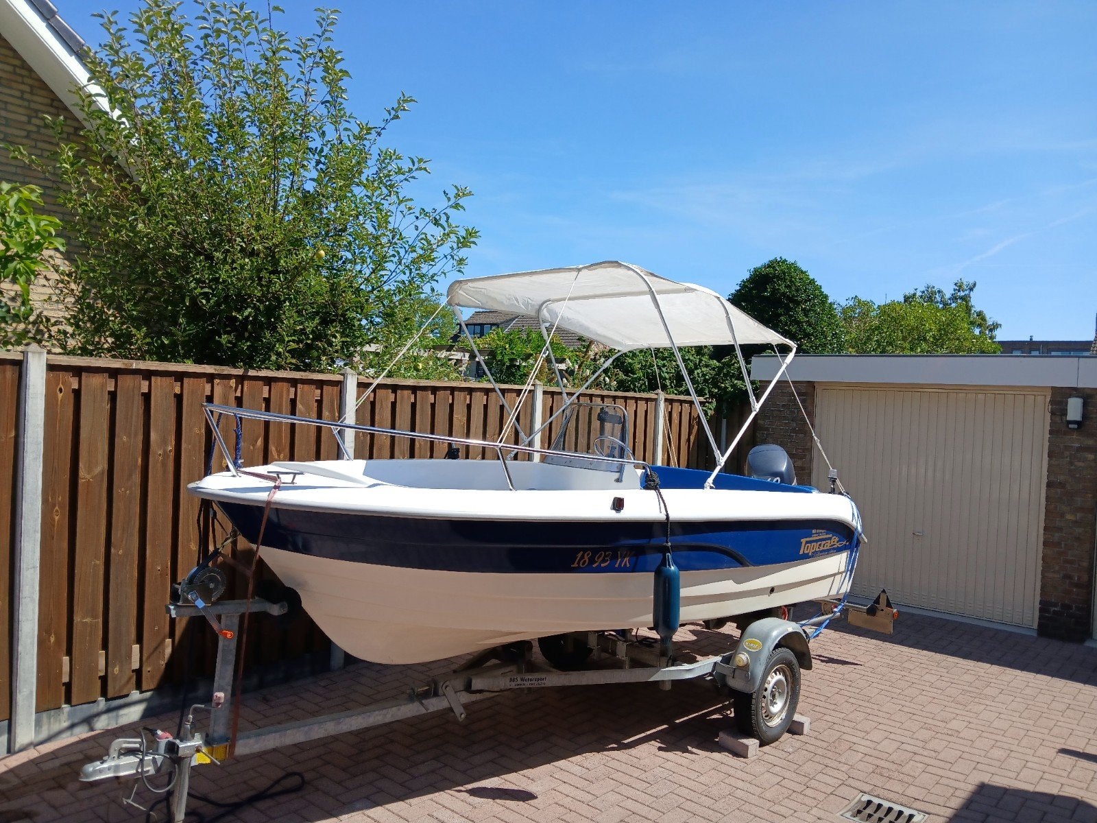 topcraft7 console boot, Ophalen, Zo goed als nieuw, Motor en Techniek
