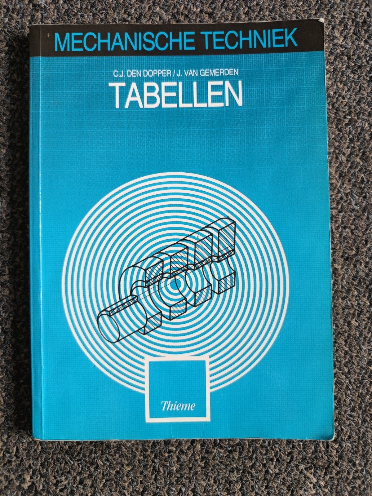 Tabellen Mechanische Techniek - C.J. den Dopper, Ophalen of Verzenden, Zo goed als nieuw, Werktuigbouwkunde, C.J. den Dopper, J. van Gemerden