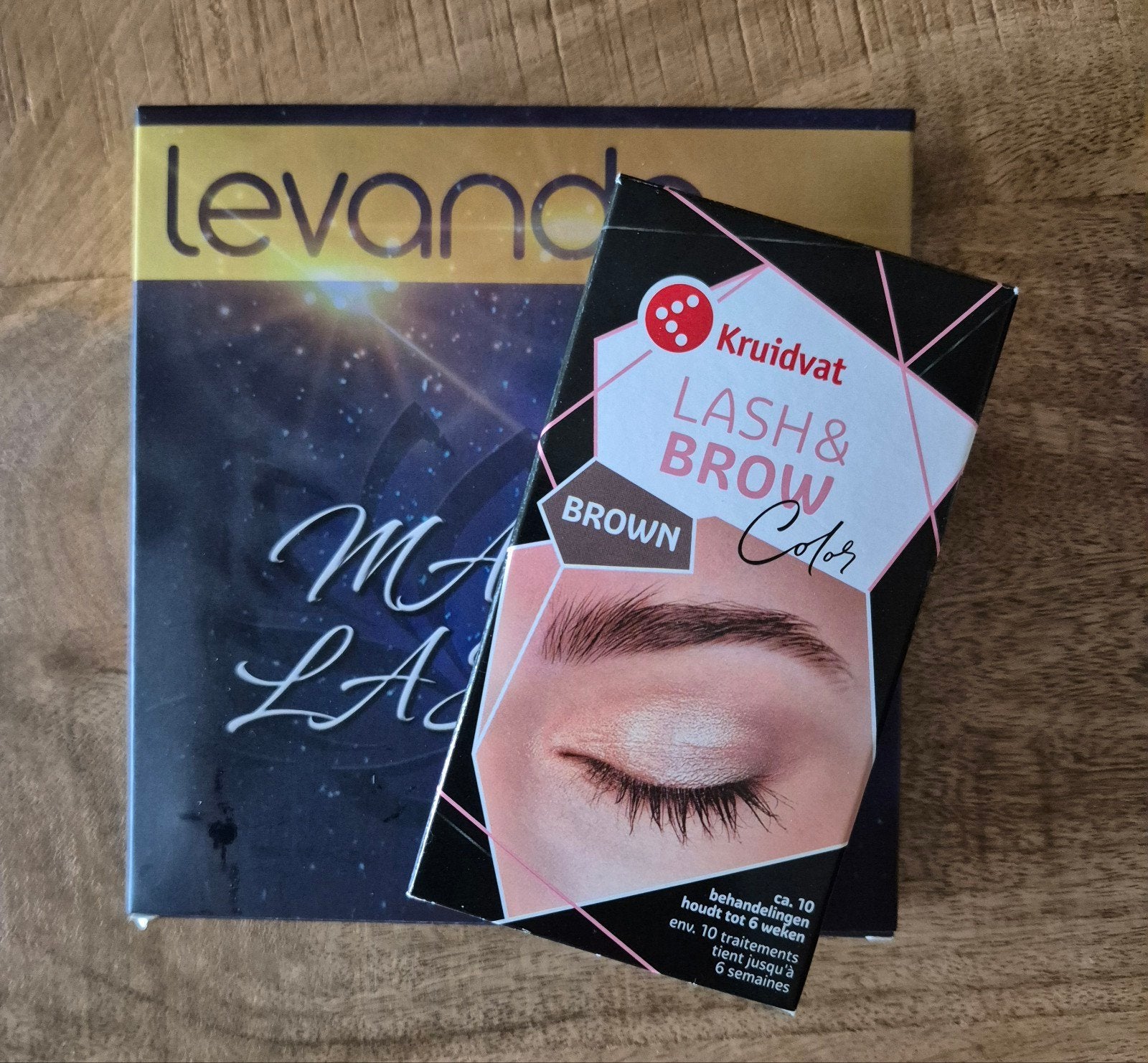 Levanda Magic Lashes en Kruidvat Lash & Brow Color, Ophalen of Verzenden, Nieuw, Ogen, Toebehoren