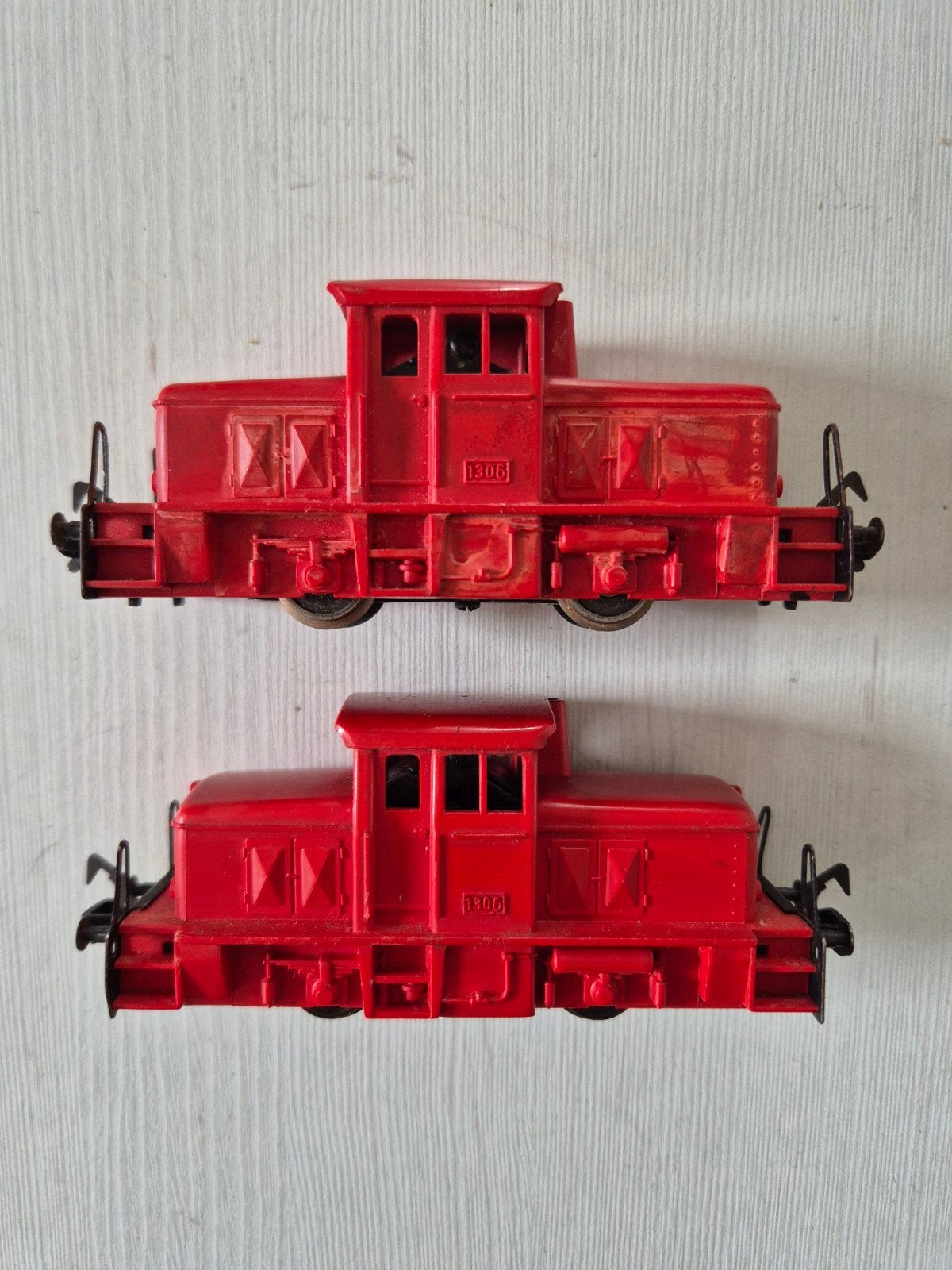 5 Fleischmann H0 diesellocs 1306, Gebruikt, Fleischmann, Ophalen of Verzenden, Gelijkstroom