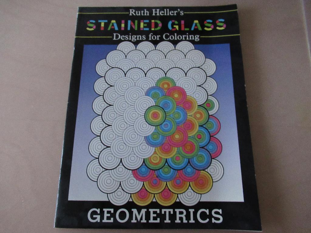 Stained Glass Designs for Coloring – Geometrics, Ophalen
