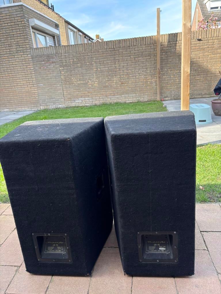 Wharfedale pro lx 15 te koop, Zo goed als nieuw, 120 watt of meer, Front, Rear of Stereo speakers, Ophalen
