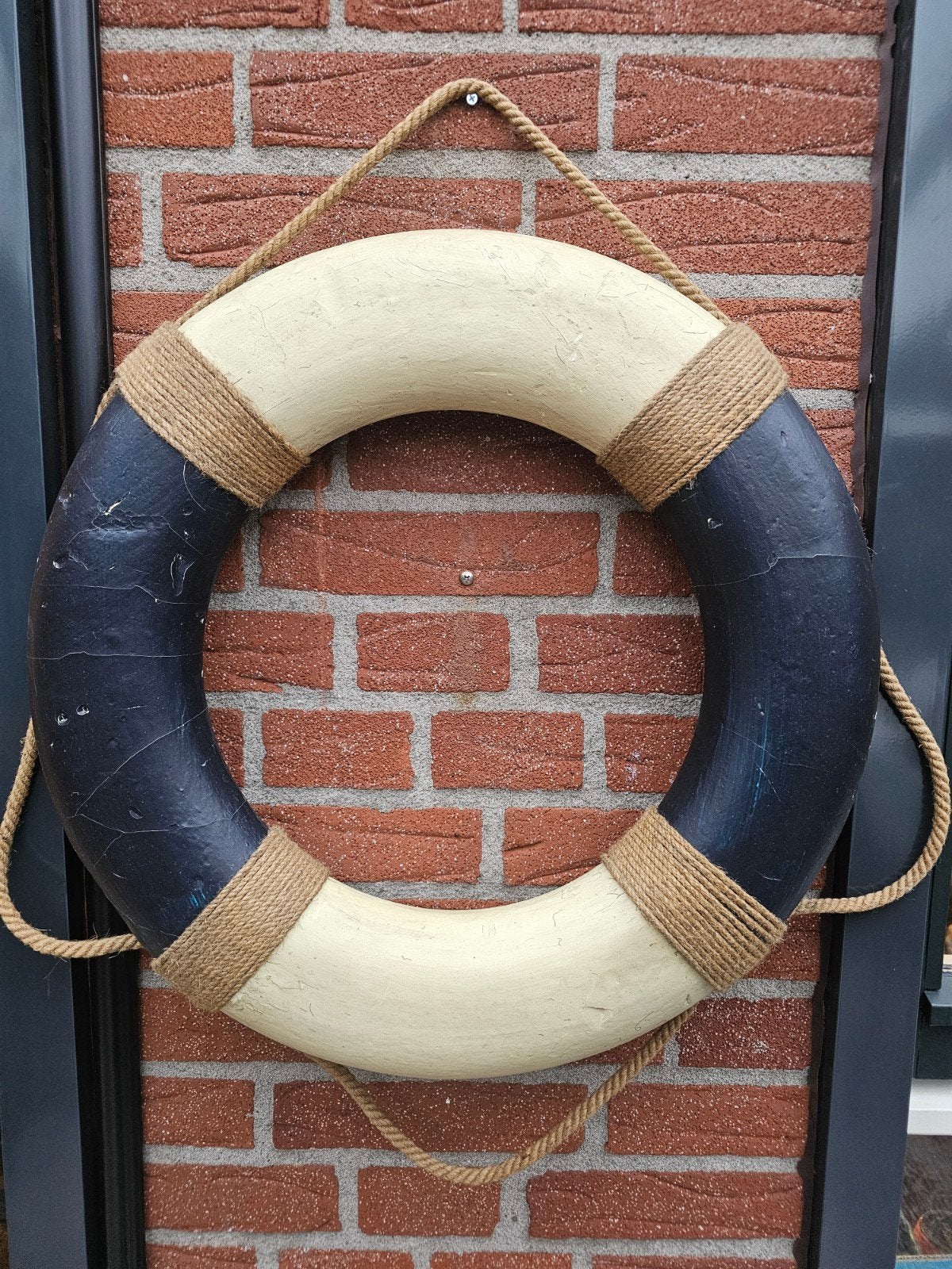 Decoratieve reddingsboei - Nautische wanddecoratie, Ophalen of Verzenden