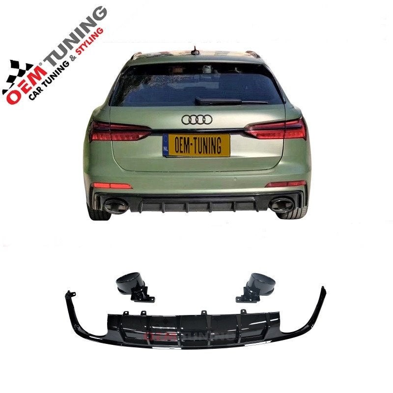 Diffuser geschikt voor A6 S6 C8 | RS-Style |18-25 | S-Line |, Auto diversen, Ophalen of Verzenden