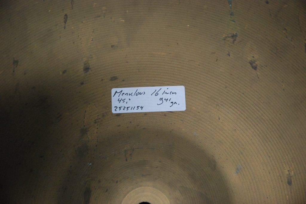Crash bekken 941gr 16 inch  <25251154>, Muziek en Instrumenten, Gebruikt, ., Drums of Percussie, Ophalen of Verzenden