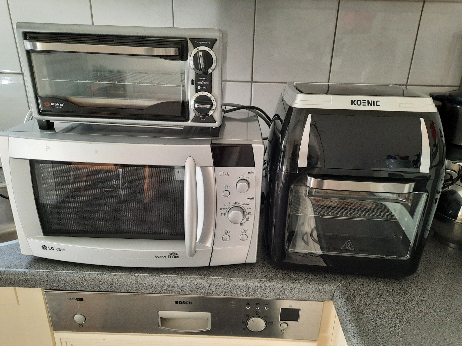Tekoop 3 delen zien er netjes uit tel 0620930054, Witgoed en Apparatuur, Ophalen, Zo goed als nieuw