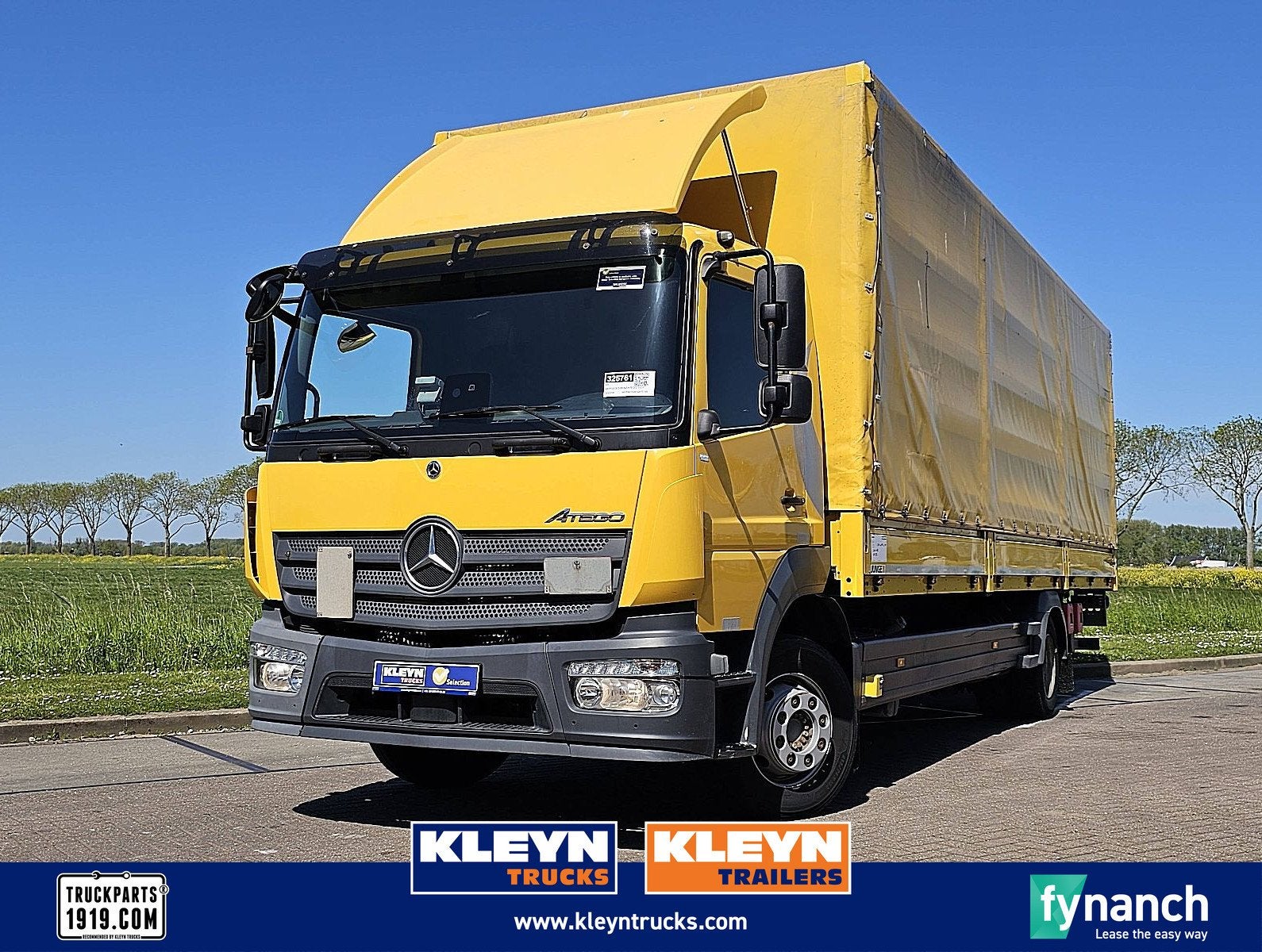 MERCEDES-BENZ ATEGO 1323 airco taillift, Auto's, Vrachtwagens, Euro 6, Bedrijf, Diesel, Te koop