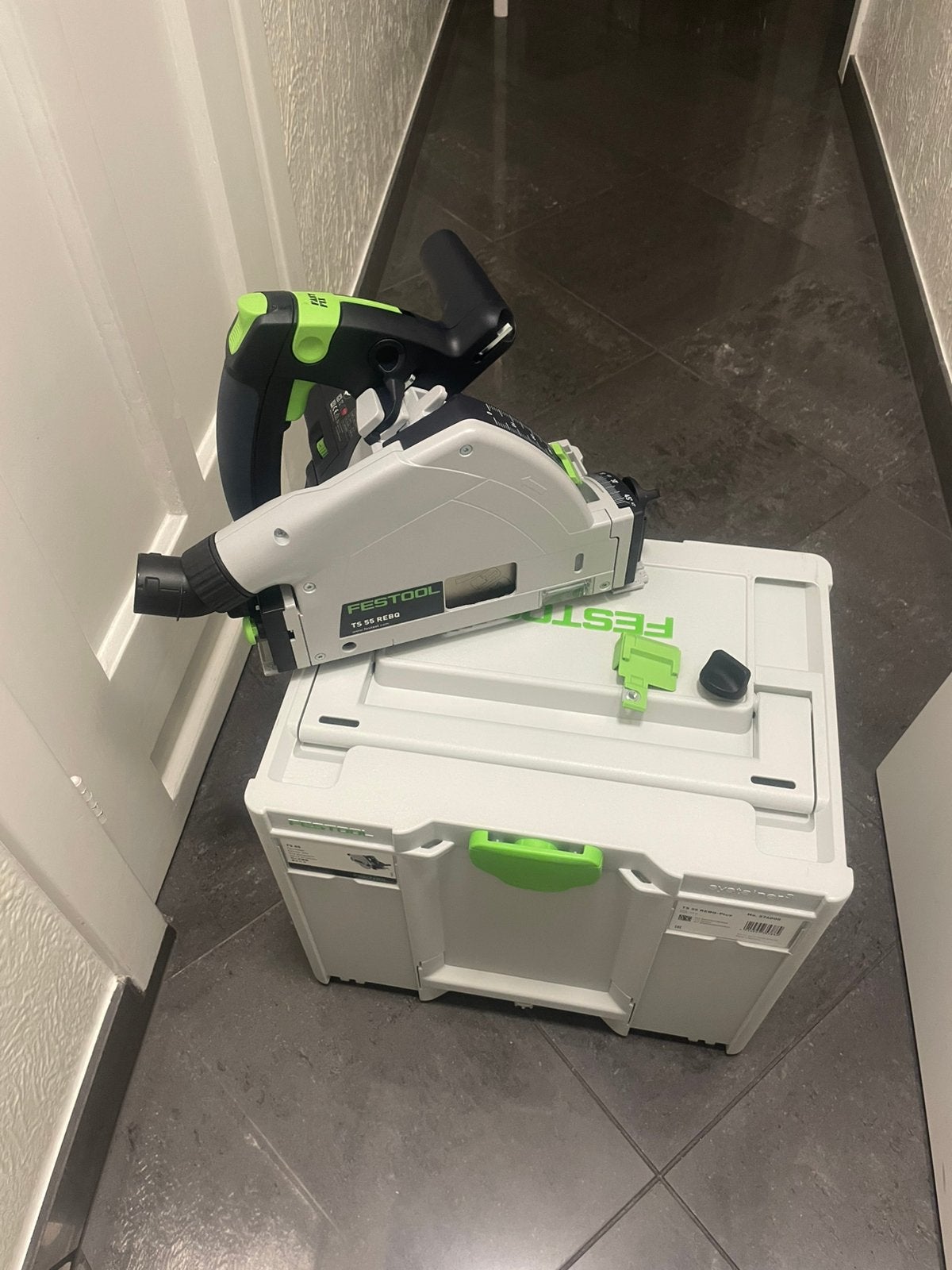 Festool Invalzaag TS 55 REBQ-Plus NIEUW!!, Invalzaag, Nieuw, Ophalen of Verzenden, 30 tot 70 mm