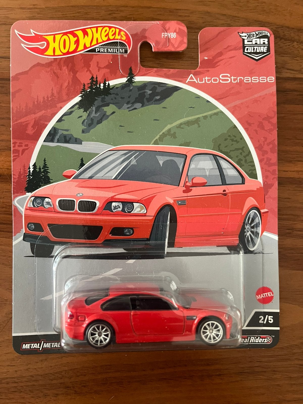 BMW M3 Hotwheels Premium CarCulture 1:64 RealRiders, Hobby en Vrije tijd, Verzenden, Nieuw, Auto