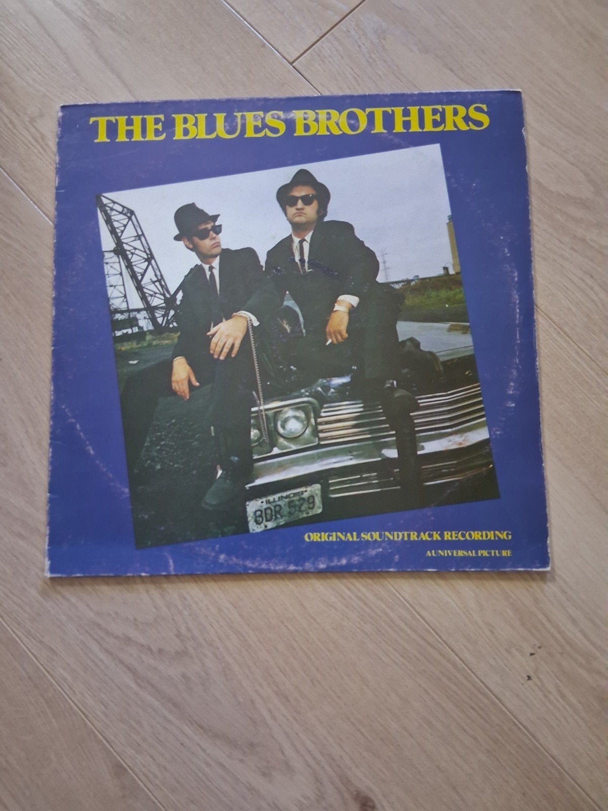 LP The Blues Brothers - Originele persing uit Italië '80, LP, Film en Theater, Gebruikt, Import