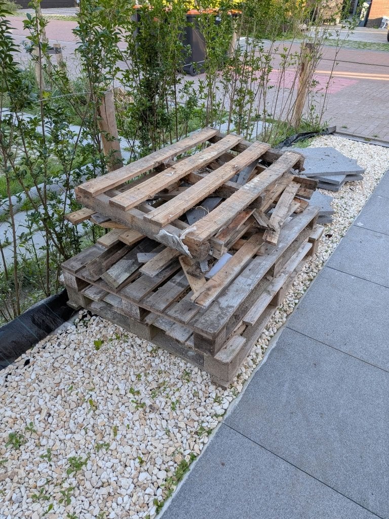 Palletten | hout afhalen, Ophalen, Gebruikt, Plank, 50 mm of meer