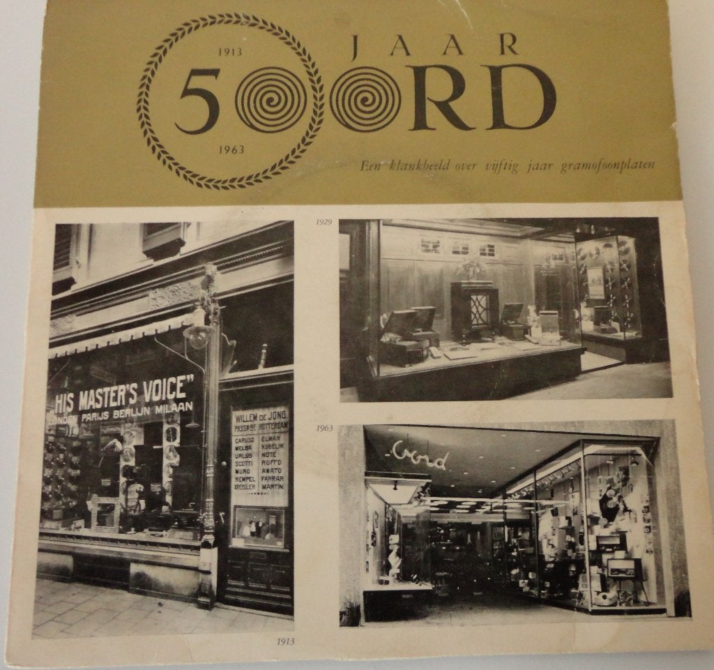 Een Klankbeeld over 50 jaar ( 1913-1963 ), Ophalen of Verzenden, Gebruikt, Nederlandstalig