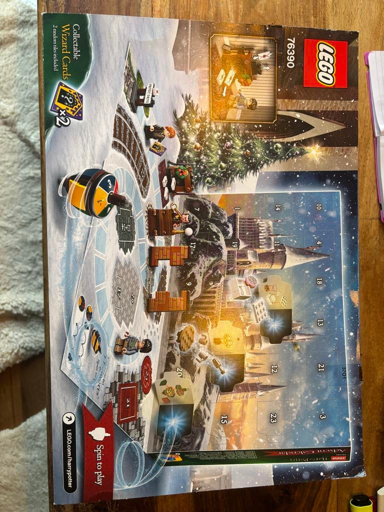 LEGO Harry Potter Adventkalender 76390, Ophalen of Verzenden, Nieuw, Overige typen