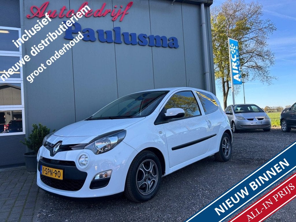 Renault Twingo 1.2 16V Parisienne|AIRCO|BLUETOOTH|TREKHAAK, Auto's, Renault, Twingo, Gebruikt, 4 cilinders, 4 stoelen