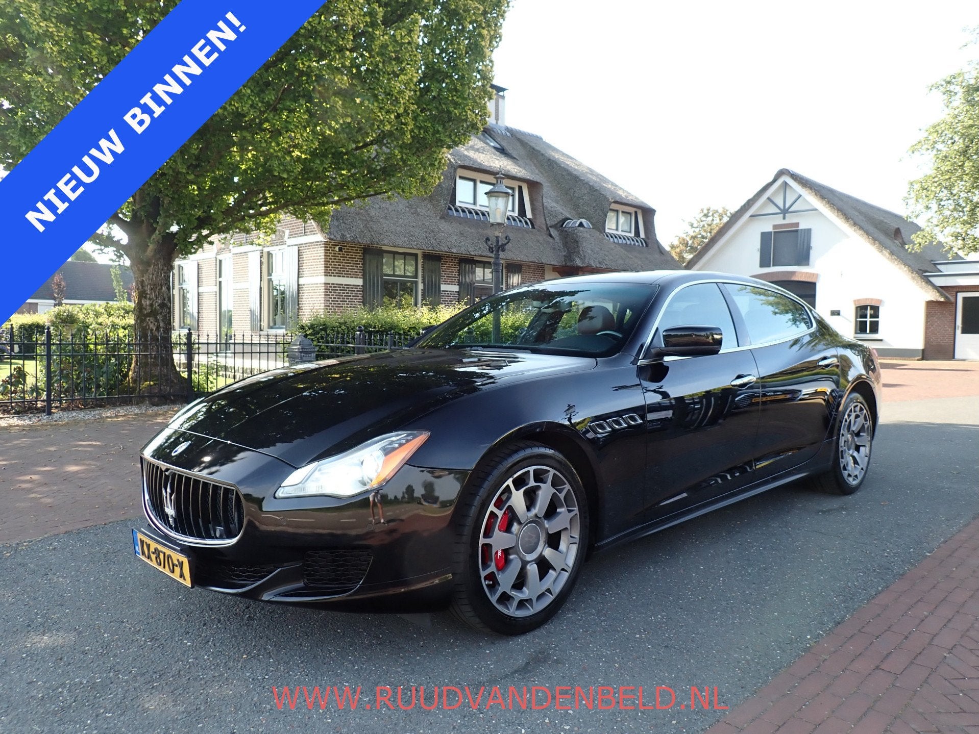 Maserati Quattroporte 3.0 S Q4 20 INCH / NAVI / SCHUIFDAK, Auto's, Automaat, Euro 5, Gebruikt, Vierwielaandrijving