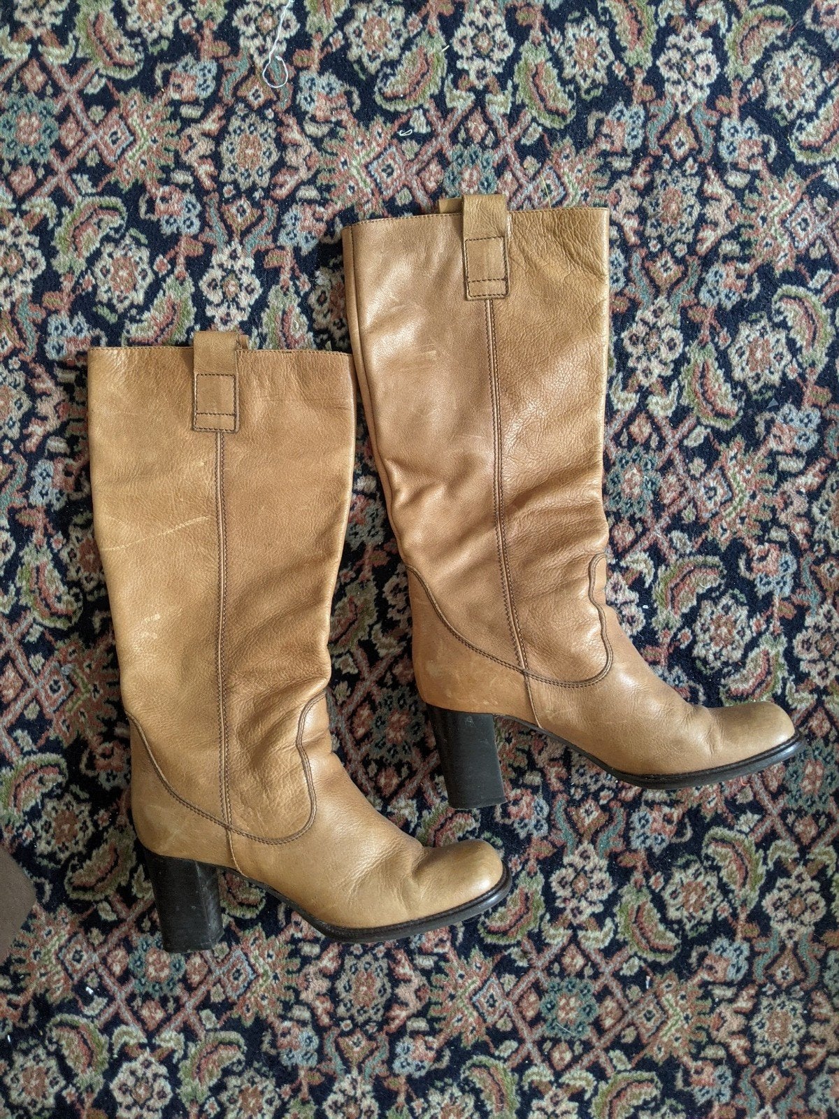 Dick Boons laarzen leer Mt 39, Kleding | Dames, Schoenen, Hoge laarzen, Bruin, Ophalen of Verzenden, Dick Boons