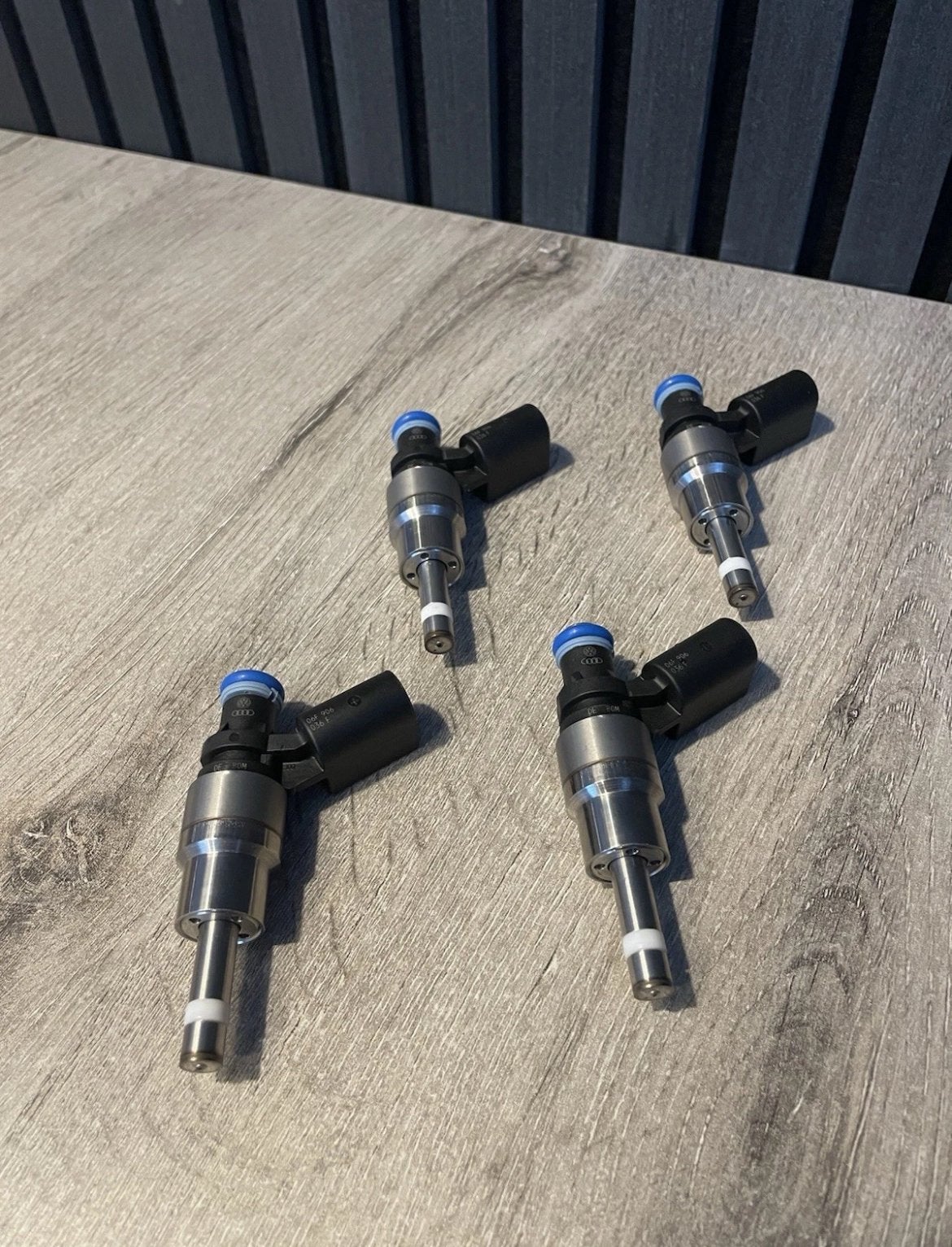 4 X OEM injectoren VW Golf Audi S3 2.0 TFSI 06F906036F, Ophalen of Verzenden, Nieuw, Audi