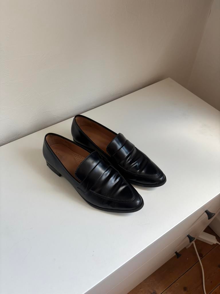 Kazar loafers zwart maat 41, Ophalen of Verzenden, Zo goed als nieuw, Zwart, Instappers