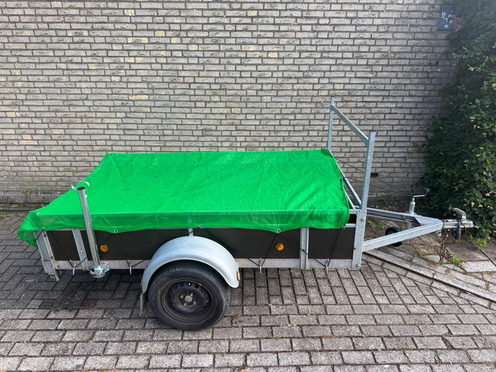 Aanhanger (130x225cm) incl toebehoren, Ophalen, Gebruikt
