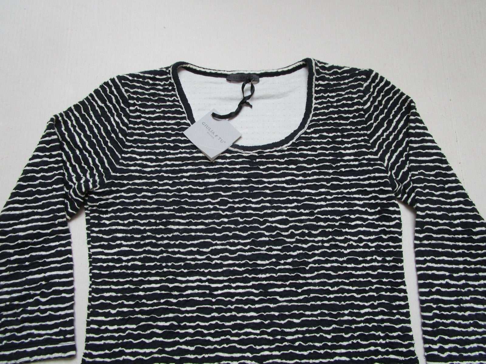 Top Guilia e Tu, Kleding | Dames, Tops, Zo goed als nieuw, Maat 38/40 (M), Blauw, Lange mouw, Verzenden