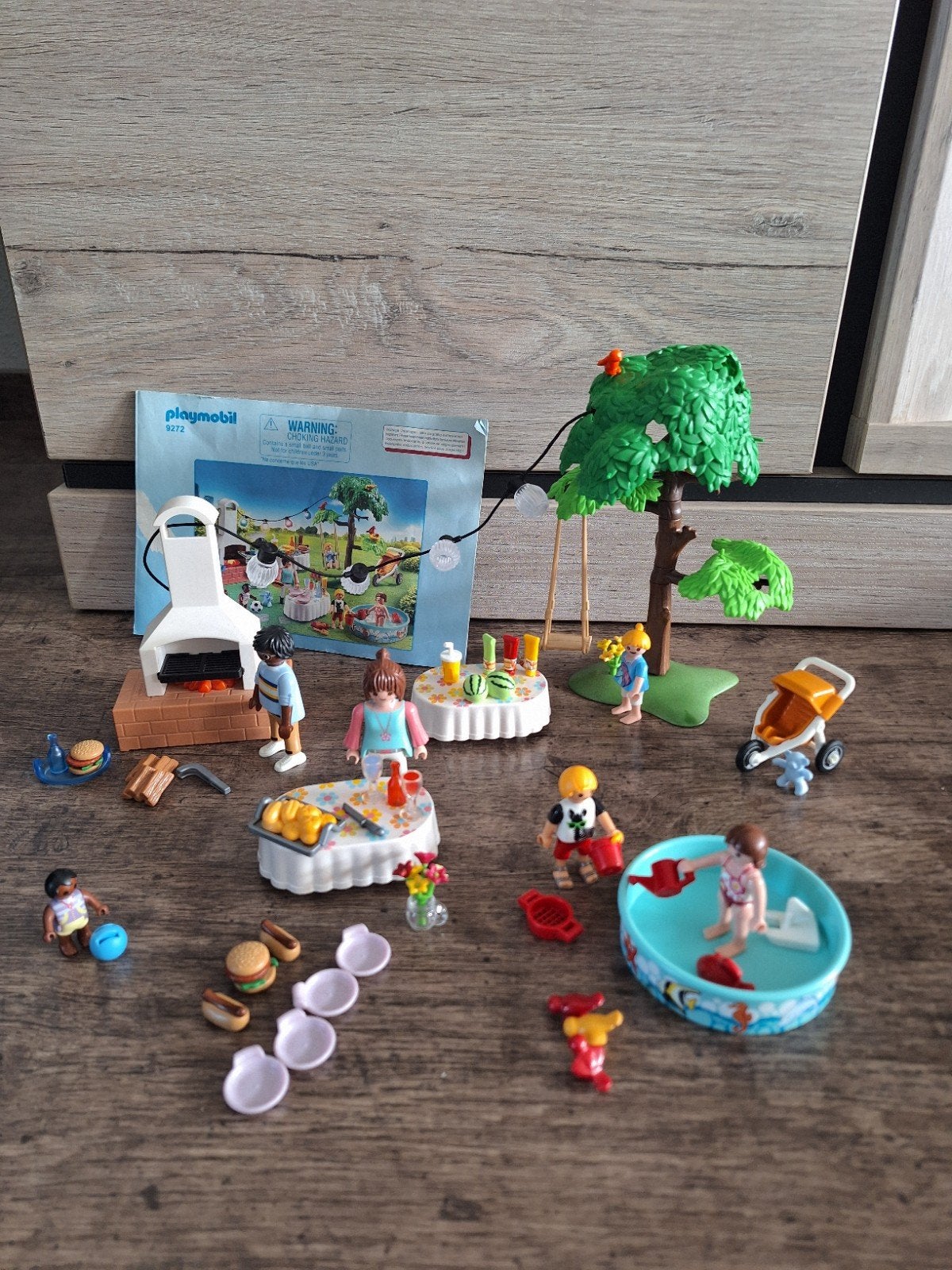 Playmobil Zomerbarbecue Set 9272, Ophalen of Verzenden, Gebruikt, Jongen of Meisje