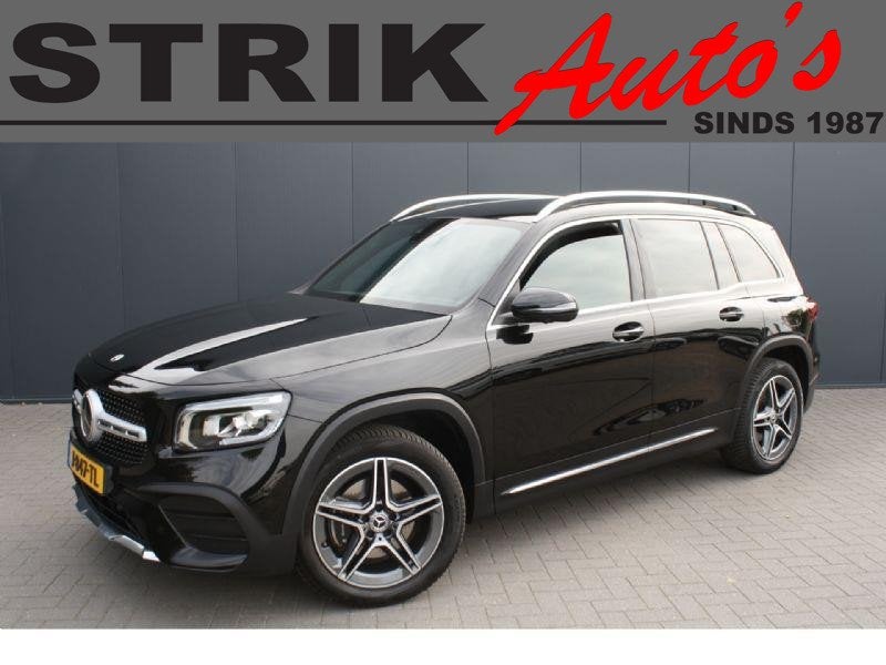 Mercedes-Benz GLB 200 Premium Plus AMG - 7-PERSOONS - TREKHA, 4 cilinders, Zwart, Bedrijf, 165 pk