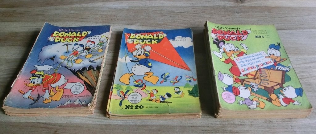 Nog 40 Donald Ducks uit de jaren '50, Meerdere stripboeken, Ophalen of Verzenden, Gelezen