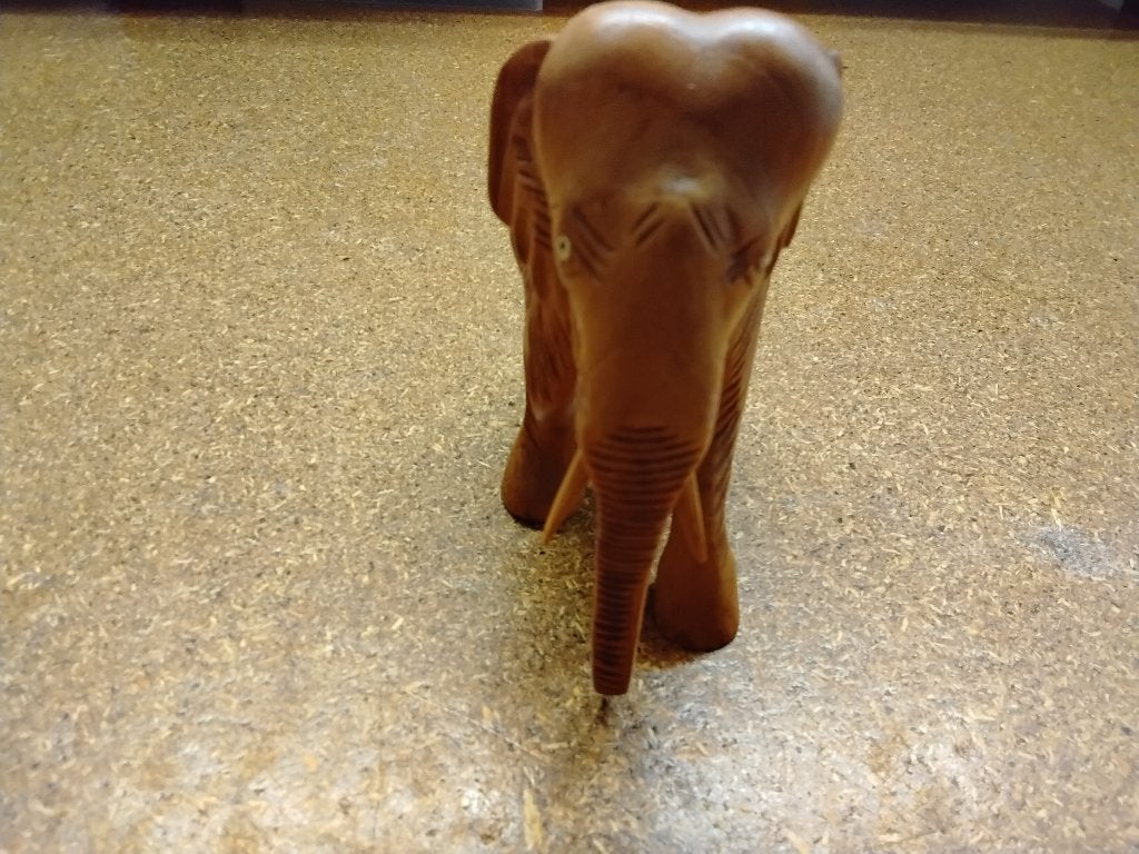 Te koop houten Olifant, Ophalen, Gebruikt, Dier
