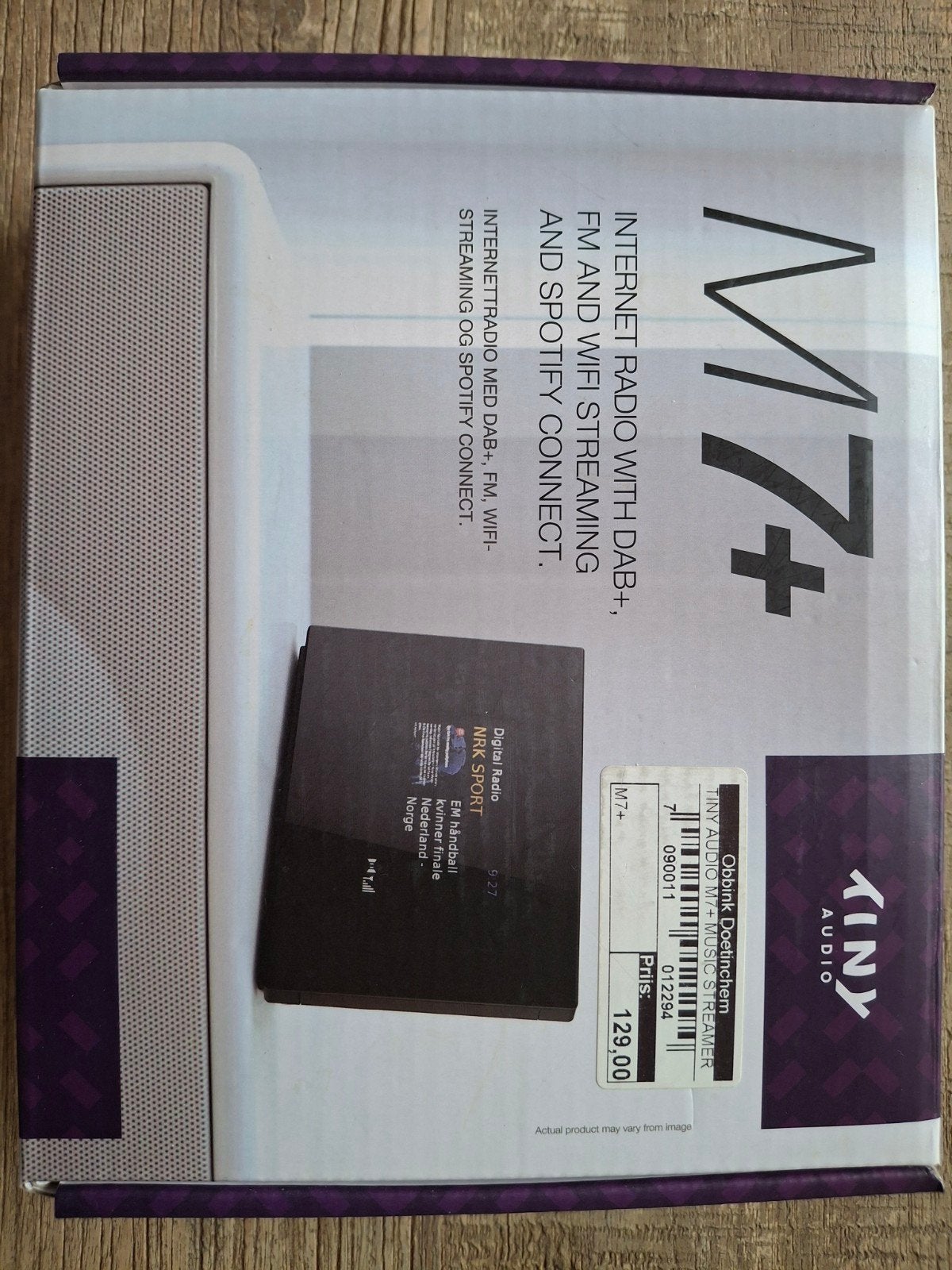 Tiny Audio M7+ Internetradio met Spotify Connect, Ophalen of Verzenden, Nieuw, Optische audio, Zonder harde schijf