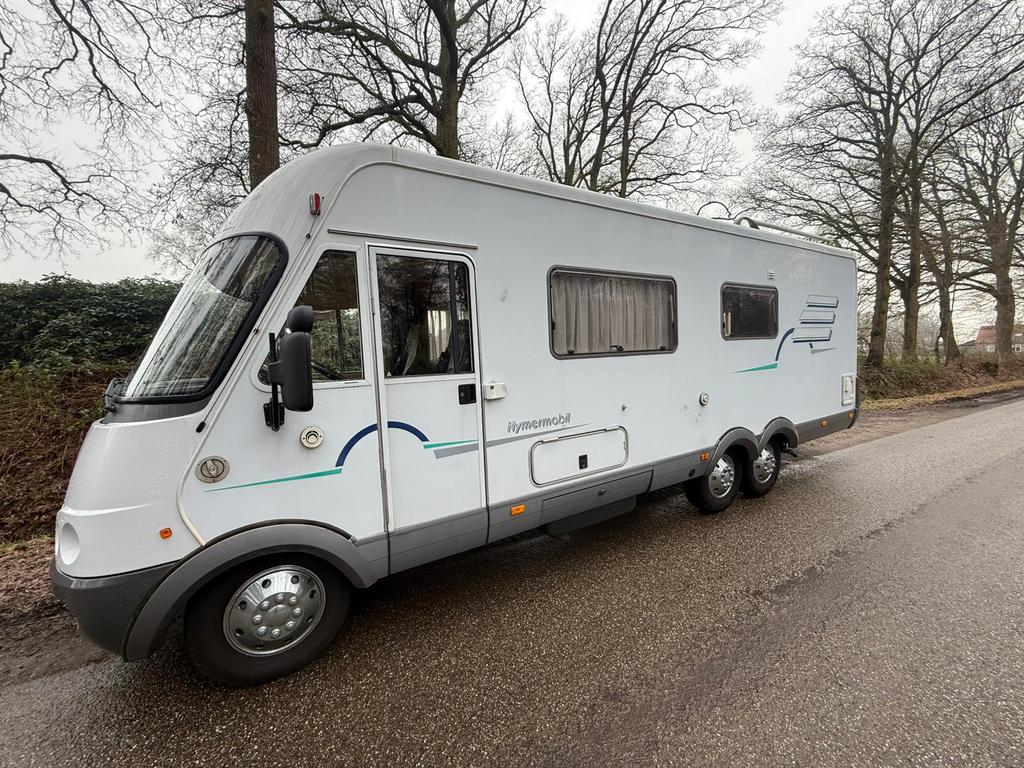 Hymer mobil B754, Integraal, Ringverwarming, Fiat, Treinzit