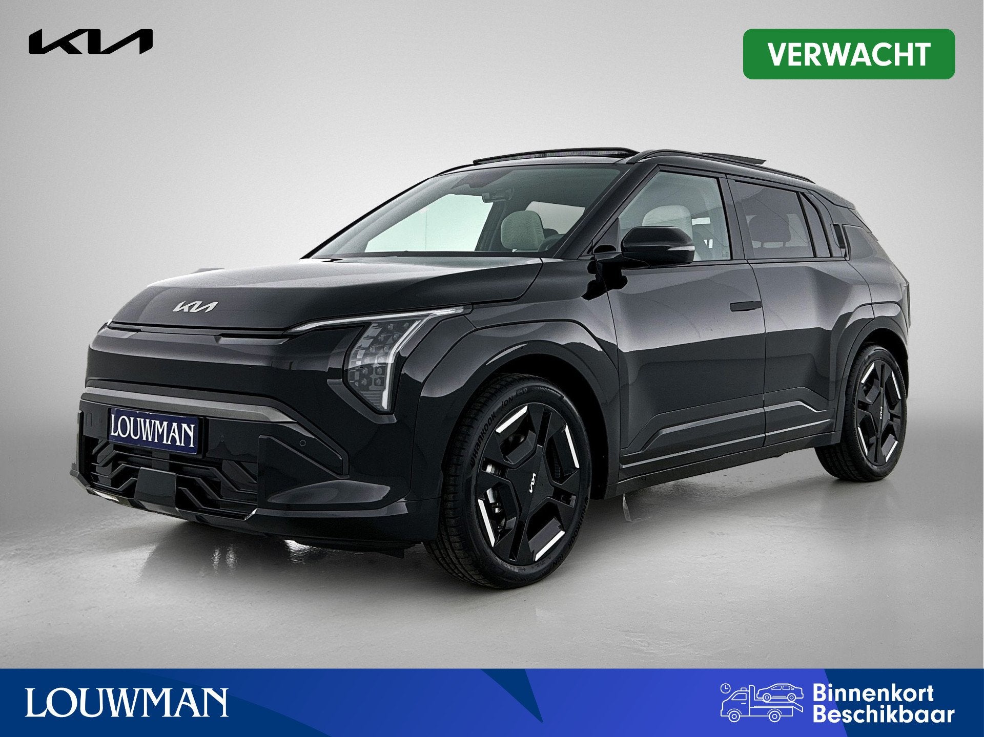 Kia EV3 GT-Line 81.4 kWh | Company Car | 10 Jaar Garantie |, Auto's, 510 min, Grijs, 204 pk, 1000 kg