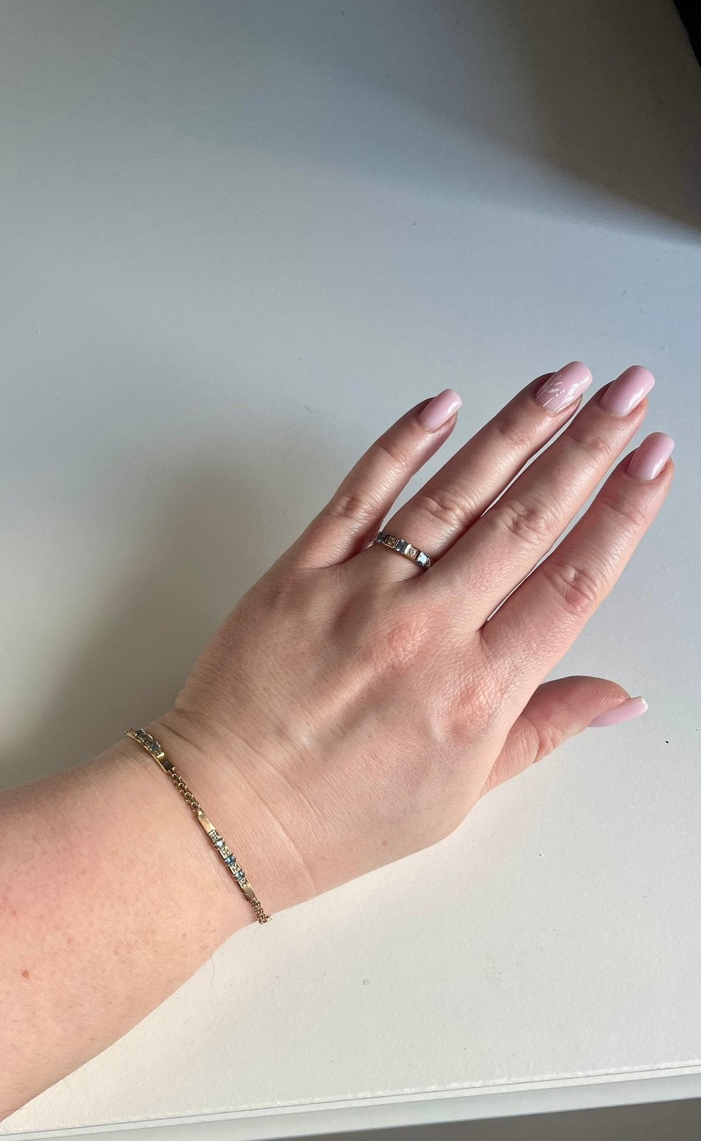 Gouden armband, Sieraden, Tassen en Uiterlijk, Armbanden, Ophalen of Verzenden, Gebruikt, Goud, Goud