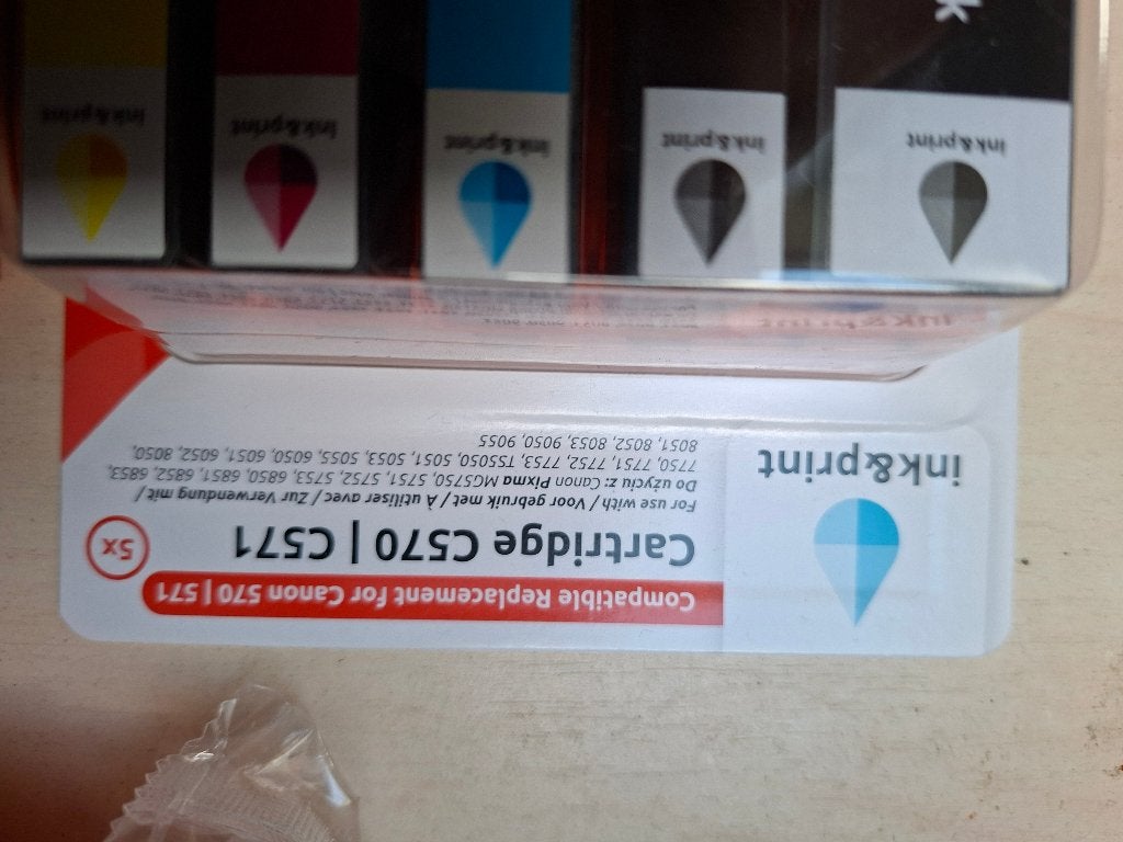 Canon  570-571 printer cartridges, Ophalen of Verzenden, Nieuw, Cartridge, Canon