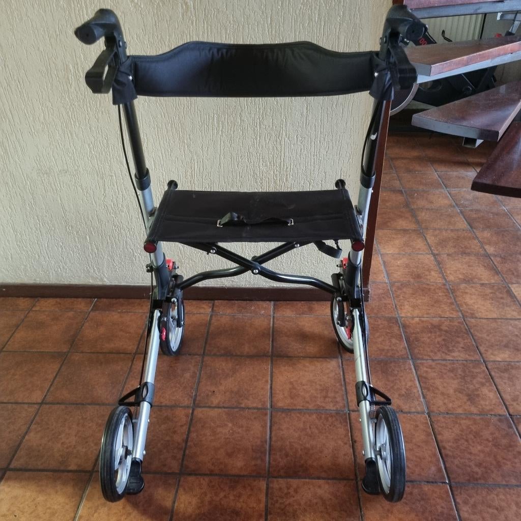 Rollator Vita Curis inklapbaar makkelijk om mee te nemen, Ophalen, Opvouwbaar, Gebruikt