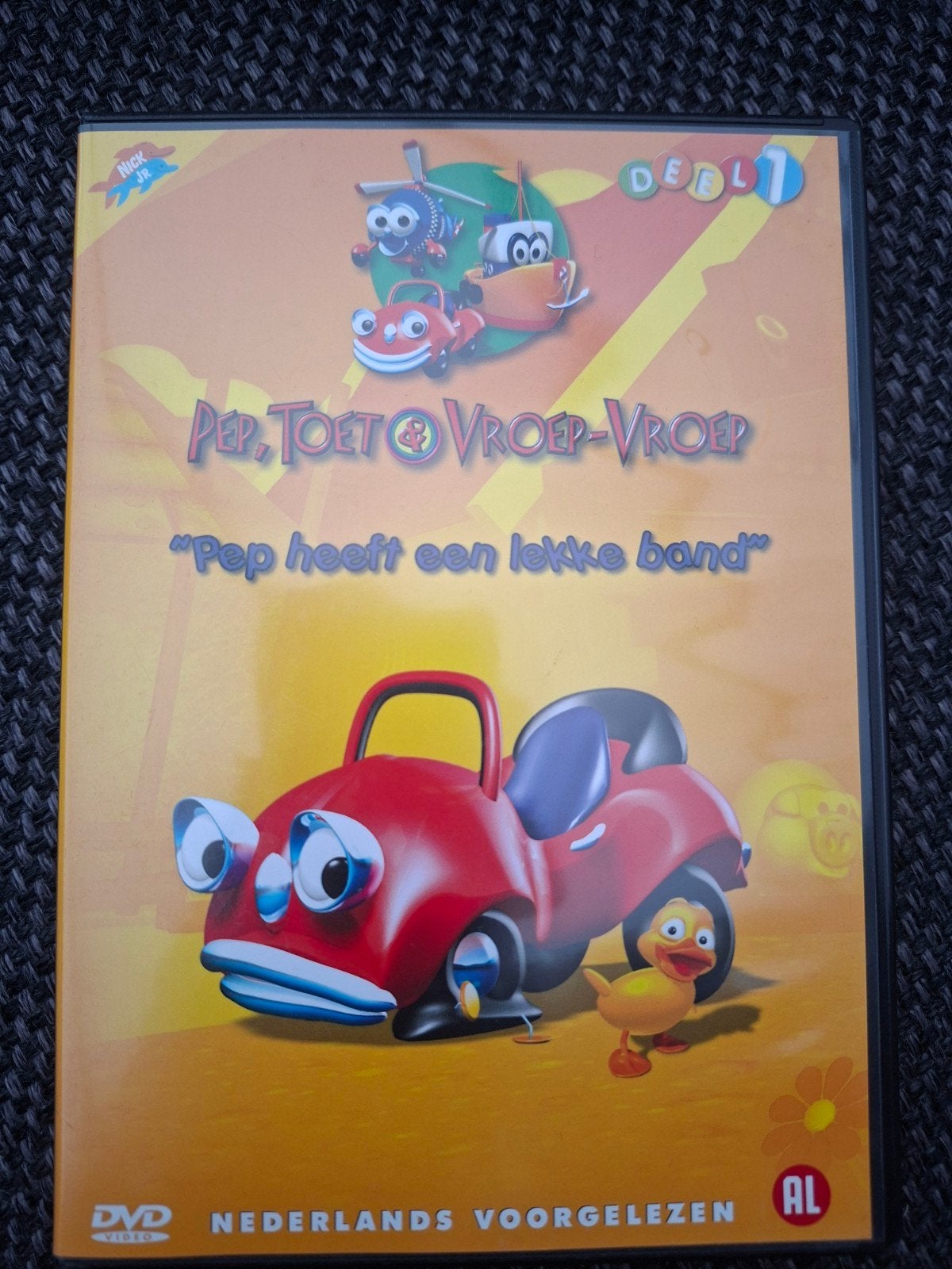 Pep, Toet & Vroep-Vroep: Pep heeft een lekke band (DVD), Gebruikt, Alle leeftijden, Familie, Film