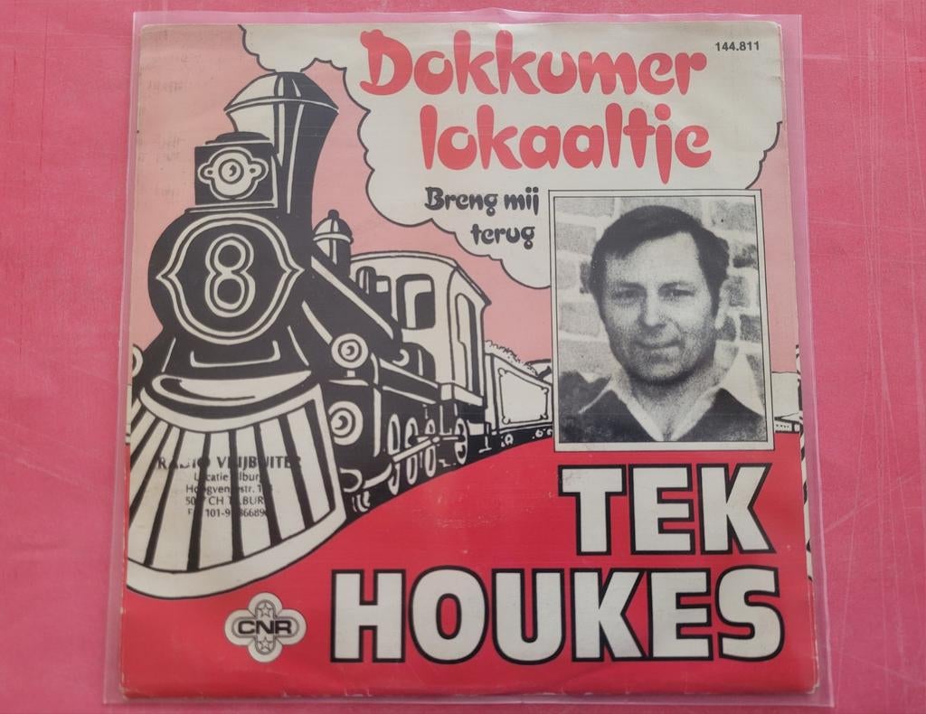 Tek Houkes - Dokkumer lokaaltje - Breng mij terug., Cd's en Dvd's, Vinyl | Nederlandstalig, Ophalen, Zo goed als nieuw, Overige formaten