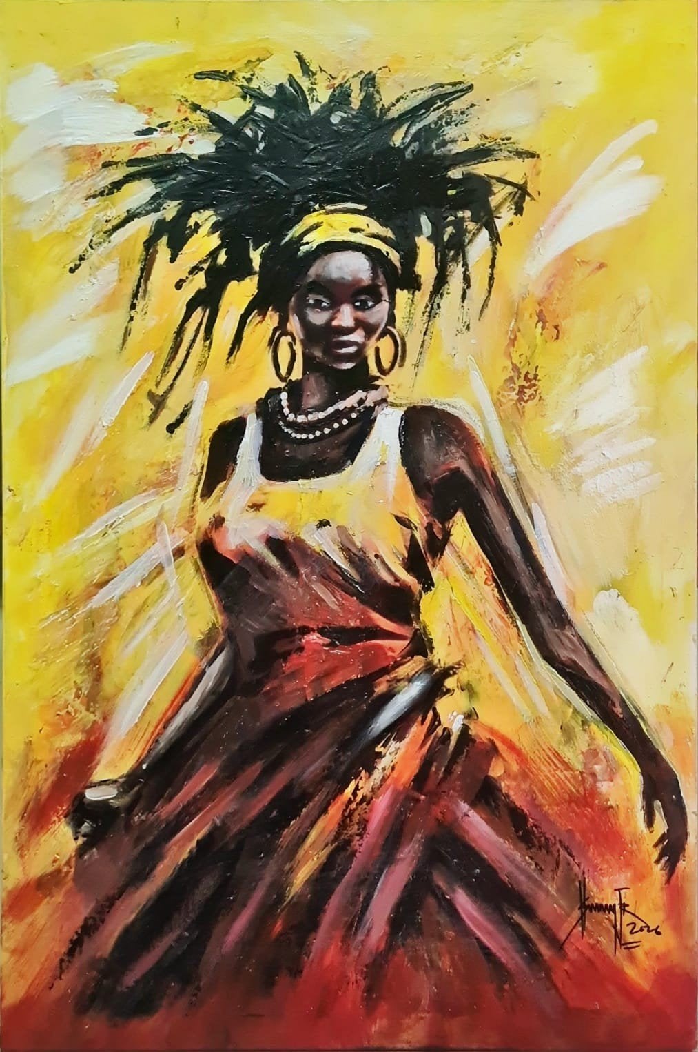 Fire dance (Ibrahim Sesay Jr.), Ophalen