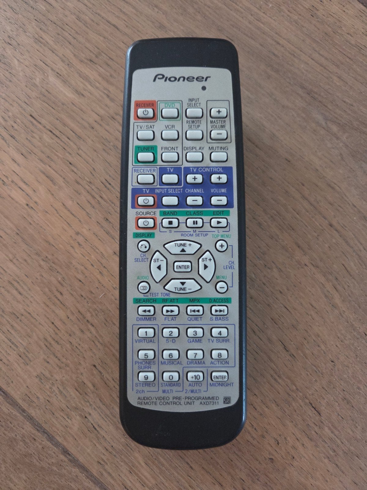Pioneer AXD7311 Afstandsbediening voor Audio/Video, Ophalen of Verzenden, Zo goed als nieuw, Origineel, Tv