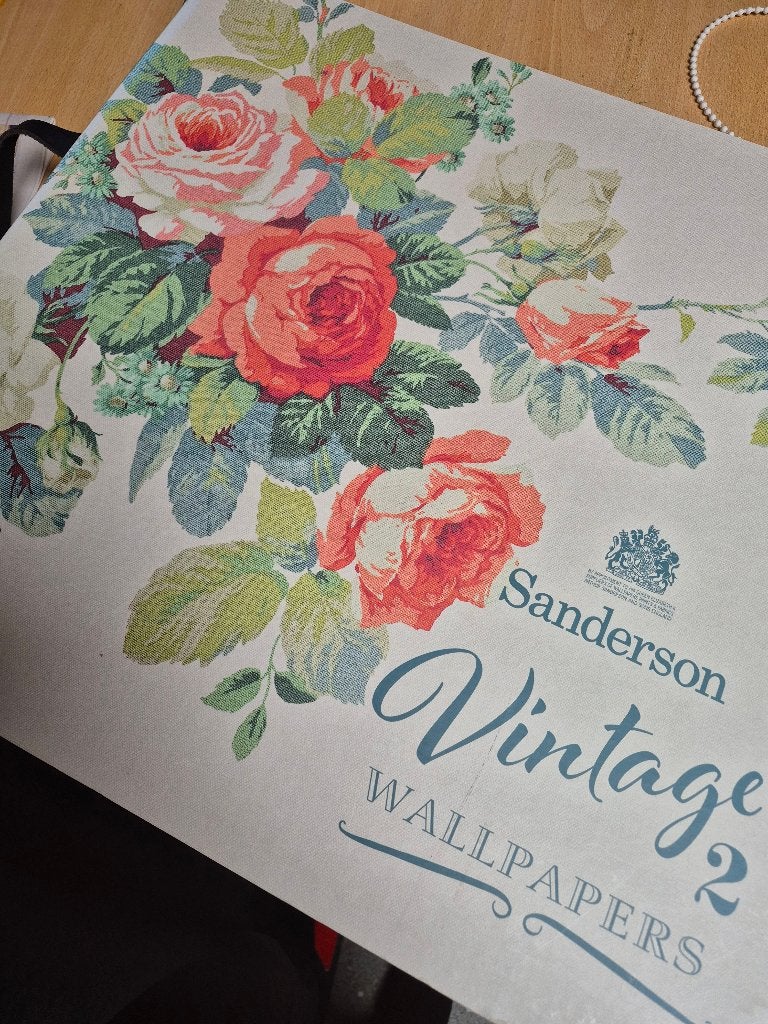Sanderson behang knutselboek 35,00, Verzenden, Nieuw