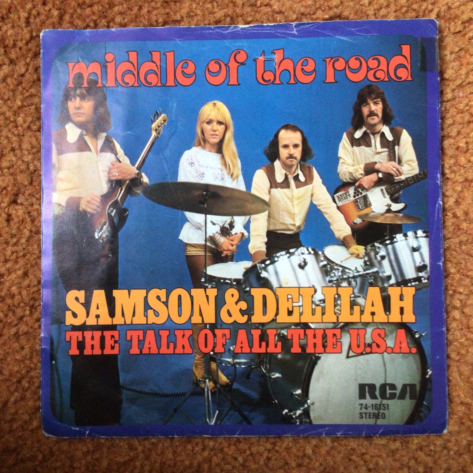 Middle of the Road - 4 singles voor 4 euro, Ophalen of Verzenden, Zo goed als nieuw, Pop