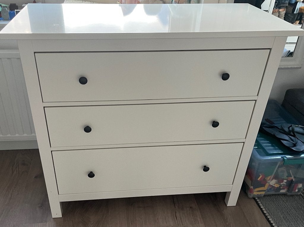 Hemnes ladekast ikea, Ophalen, Gebruikt, 100 tot 150 cm, 50 tot 100 cm