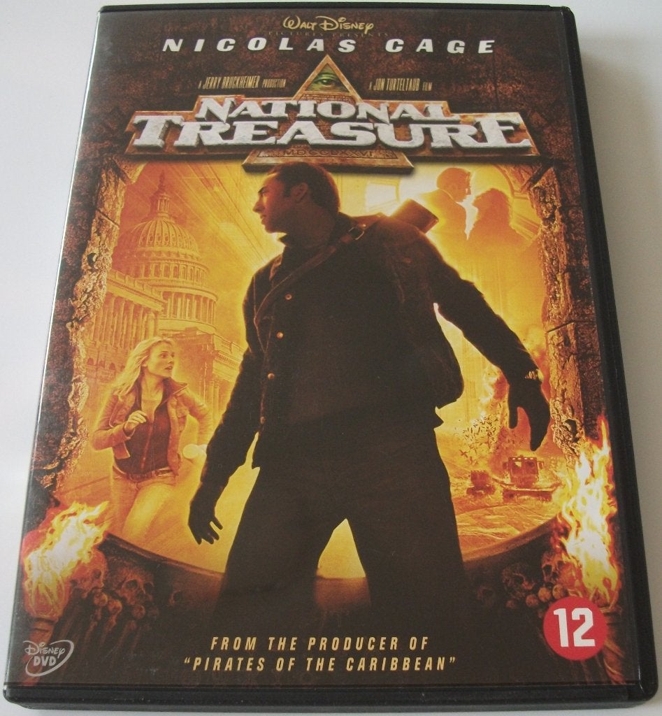 Dvd *** NATIONAL TREASURE *** Walt Disney, Vanaf 12 jaar, Ophalen of Verzenden, Zo goed als nieuw