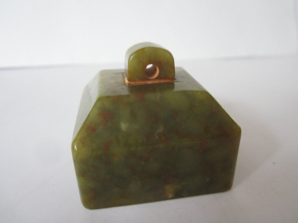 Oude chinese jade zegel/ stempel, China, Ophalen of Verzenden, Overige typen