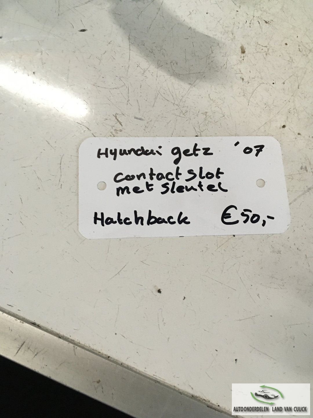 Hyundai Getz 2007  Contactslot met sleutel, Gebruikt, -, -, Ophalen of Verzenden