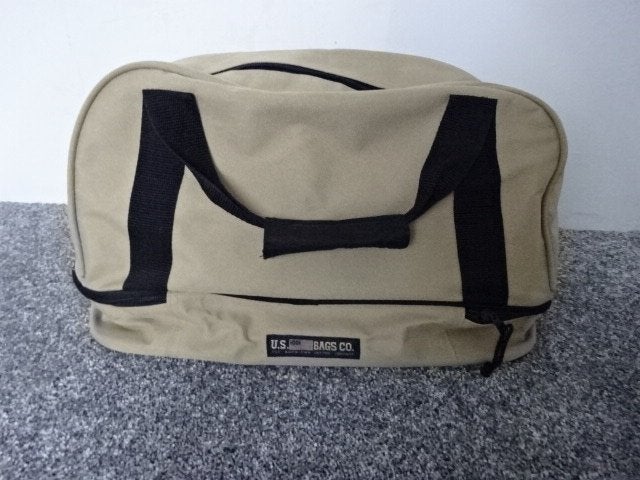 U.S. Bags - Reistas / Weekendtas (type bowlingtas), 40 tot 60 cm, 20 tot 30 cm, Beige, Ophalen of Verzenden