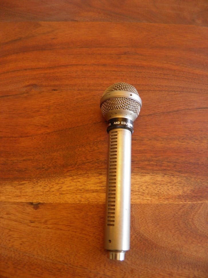 AKG D24/200 vintage microfoon 200 ohm studio-opheffing, Ophalen of Verzenden