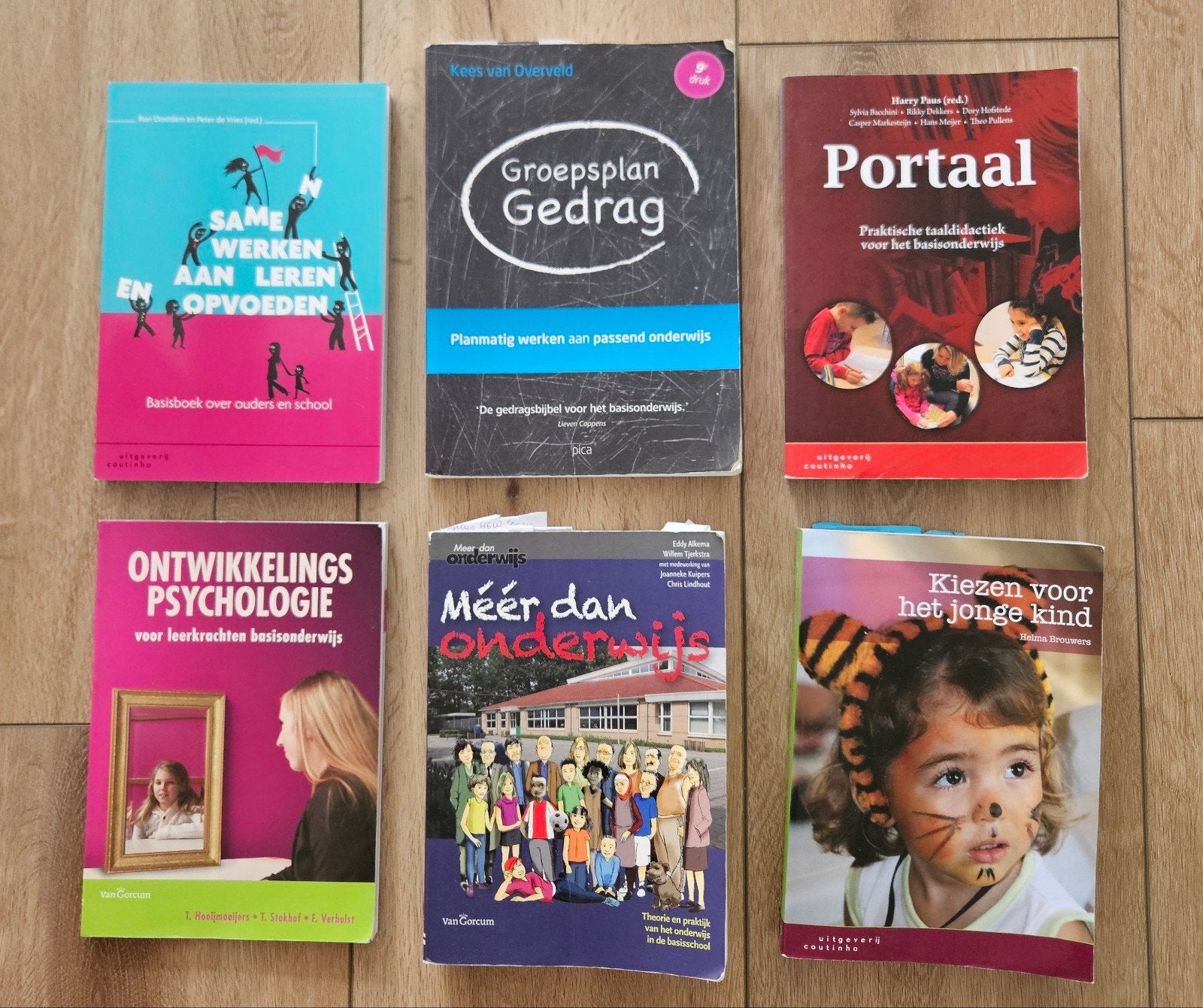 Set 29 PABO studieboeken - ZGAN - leerjaar 1 t/m 4, Diverse auteurs, Zo goed als nieuw, Gamma, HBO