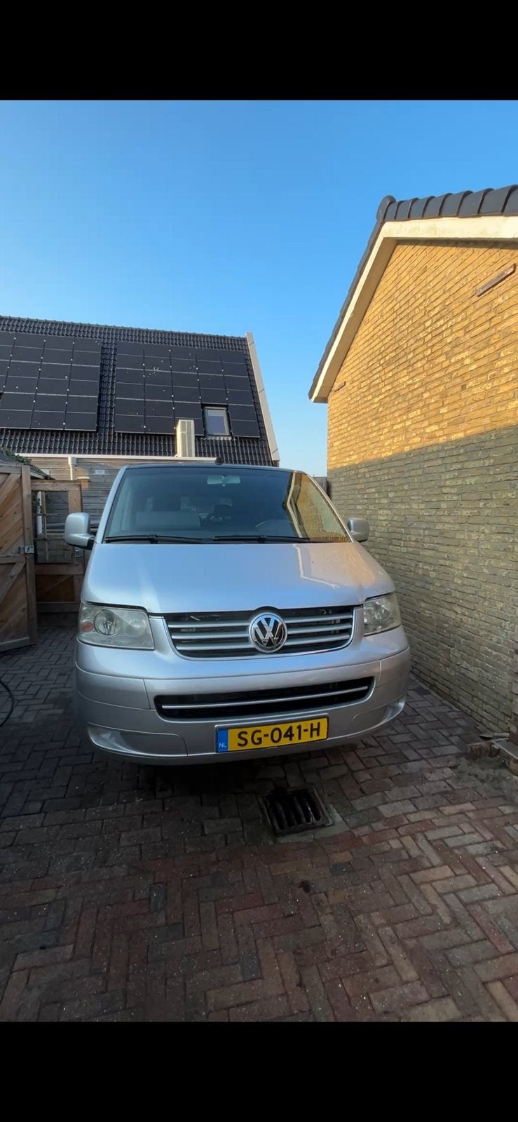 VW T5 Multivan voorkop motorkap, voorschermen, voorbumper, Ophalen, Gebruikt, Motorkap, Volkswagen
