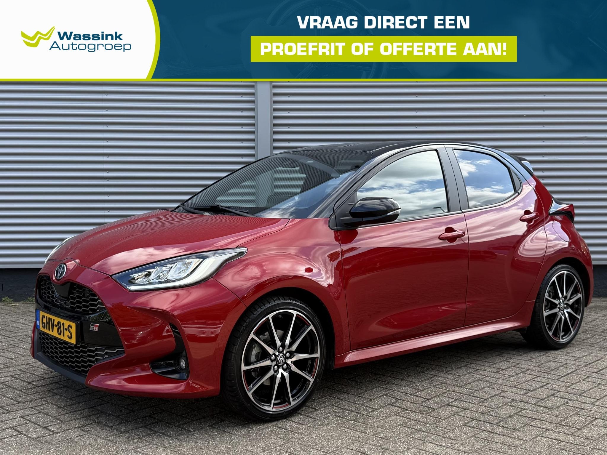 Toyota Yaris 1.5 Hybrid GR Sport | Navigatie | Stoelverwarmi, Auto's, 450 kg, Gebruikt, Euro 6, 1490 cc